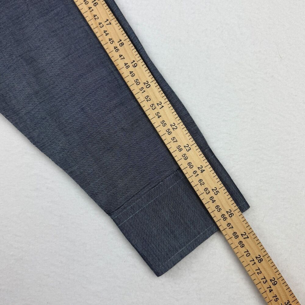 UNTUCKit Men's XXL Blue/Gray Chambray Long Sleeve Button Up Shirt - Picture 8 of 9